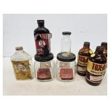 Early Advertising Glass Jars and Bottles