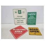 Forest Service Informational Signs