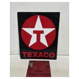 Texaco Cardstock Sign and Clipboard