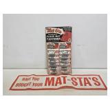 NOS Mat-Sta Easel Back Store Display with Sign