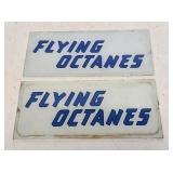 Ashland Flying Octanes Gas Pump Glass Inserts
