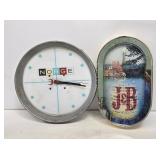2 Advertising Clocks