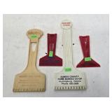 Gas Station Souvenir Ice Scrapers Huntingburg, IN