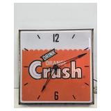 1972 Orange Crush Advertising Pam Clock