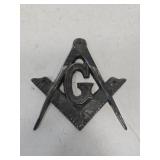 Metal Masonic Badge