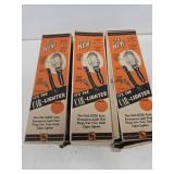 NOS Car-Lighter Trouble Lights with Boxes