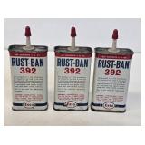 3 Esso Rust-Ban 392 Handy Oilers