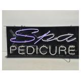 Spa Pedicure Neon Light-Up Sign