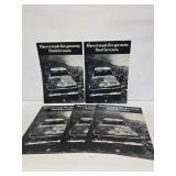 (5) 1984 Forest Fire Cardstock Posters