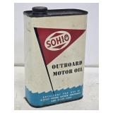 Sohio Outboard Motor Oil 1 Pint Can