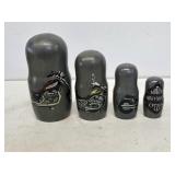Harley-Davidson Wooden Nesting Doll Set