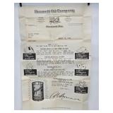 1940 Boswell Oil Company Paper Advertisement