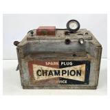 Vintage Champion Spark Plug Service Machine