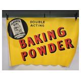 3 NOS Clabber Girl Baking Powder Paper Signs