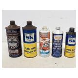 5 Advertising Cone Top Cans