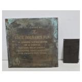 2 Early Brass Signs