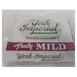 100+ NOS York Imperial Cigar Box Paper Labels