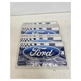 10 New Ford License Plates