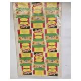 Vintage Midgetoy Uncut Cardstock Boxes