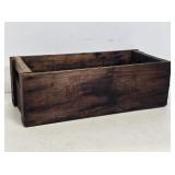 Early Mixtrol Oil Wooden Bottle Crate