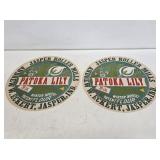 NOS Patoka Lily Flour Jasper, IN Paper Labels
