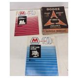 1963 Dodge & Marathon Car Care Manuals