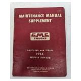 1955 GMC Trucks Maintenance Manual