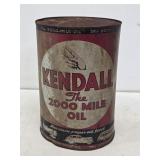 Kendall Motor Oil 5 Quart Can
