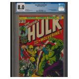 INCREDIBLE HULK #181 CGC 8.0 KEY BRONZE AGE COMIC