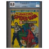 AMAZING SPIDER-MAN #129 CGC 8.0 KEY BRONZE AGE
