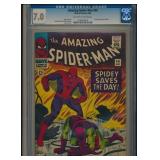 AMAZING SPIDER-MAN #40 CGC 7.0 KEY SILVER AGE BOOK