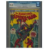 AMAZING SPIDER-MAN #136 CGC 9.0 KEY BRONZE AGE