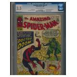 AMAZING SPIDER-MAN #5 CGC 3.5 KEY SILVER AGE COMIC