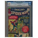 AMAZING SPIDER-MAN #9 CGC 6.5 KEY SILVER AGE COMIC