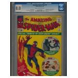 AMAZING SPIDER-MAN #8 CGC 8.0 KEY SILVER AGE COMIC