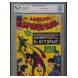 AMAZING SPIDER-MAN #12 CBCS 6.5 KEY SILVER AGE