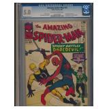 AMAZING SPIDER-MAN #16 CGC 5.0 KEY SILVER AGE BOOK
