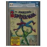 AMAZING SPIDER-MAN #20 CGC 4.5 KEY SILVER AGE BOOK