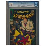 AMAZING SPIDER-MAN #51 CGC 7.5 KEY SILVER AGE BOOK