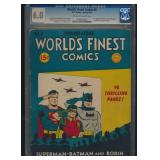 WORLD'S FINEST COMICS #5 CGC 6.0 GOLDEN AGE COMIC
