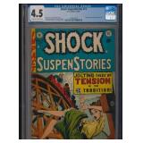 SHOCK SUSPENSTORIES #13 CGC 4.5 GOLDEN AGE COMIC