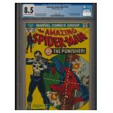 AMAZING SPIDER-MAN #129 CGC 8.5 KEY BRONZE COMIC