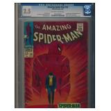 AMAZING SPIDER-MAN #50 CGC 2.5 KEY SILVER AGE BOOK