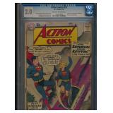 ACTION COMICS #252 CGC 2.0 KEY SILVER AGE COMIC