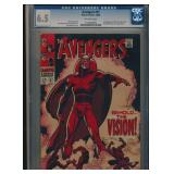 THE AVENGERS #57 CGC 6.5 KEY SILVER AGE COMIC BOOK