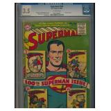 SUPERMAN #100 CGC 3.5 KEY GOLDEN AGE COMIC BOOK