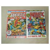 LOT OF 2 FANTASTIC FOUR BRONZE AGE COMIC BOOKS