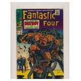 FANTASTIC FOUR #68 SILVER AGE MARVEL COMIC
