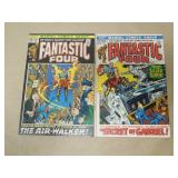 LOT OF 2 FANTASTIC FOUR BRONZE AGE COMIC BOOKS