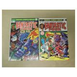 LOT OF 2 FANTASTIC FOUR BRONZE AGE COMIC BOOKS